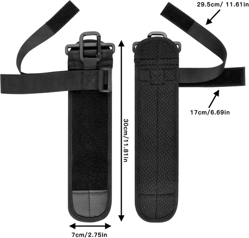 Vista 4 de Correa universal para banco de energía para fotografía de trípode de cámara Adjustable Mounting Strap Small Equipment Carrier, Fits Portable