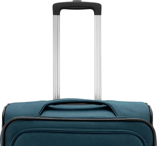 Vista 46 de Samsonite - Equipaje ligero y suave de la colección Ascella 3.0, con ruedas giratorias, Negro