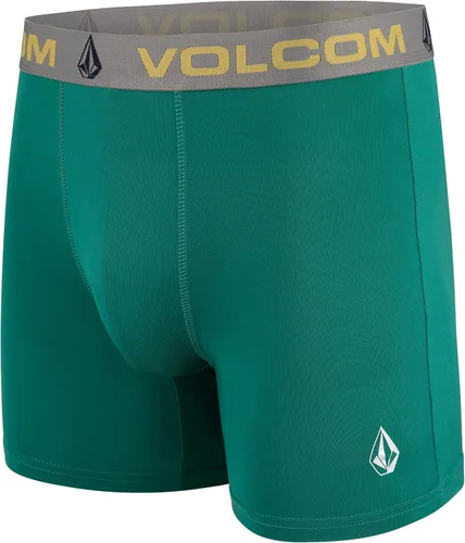 Vista 4 de Volcom Calzoncillos tipo bóxer para hombre, paquete de 3 calzoncillos de poliéster y elastano