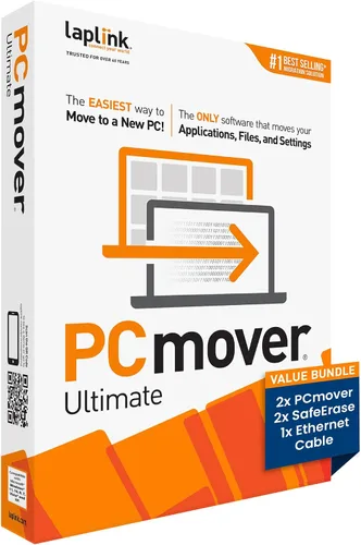 Vista 9 de Laplink PCmover Ultimate 11 - Migration of your Applications, Files and Settings from an Old PC to a New PC - Data Transfer Software - With Optional