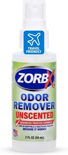 Vista 13 de ZORBX Juego de espray removedor de olores sin perfume, 2+16+32 onzas, grado