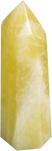 Vista 17 de AMOYSTONE Torre de piedra curativa grande de piedra de sangre africana, varita de cristal curativo, obelisco de punta hexagonal, irregular, 2-2.5