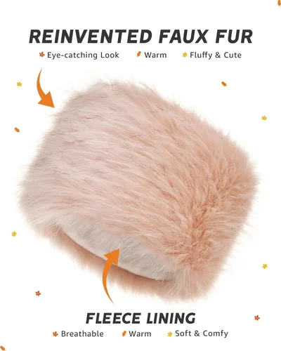 Vista 73 de Futrzane Sombrero clásico cosaco - Sombreros de piel sintética para mujer - Sombrero ruso peludo cálido