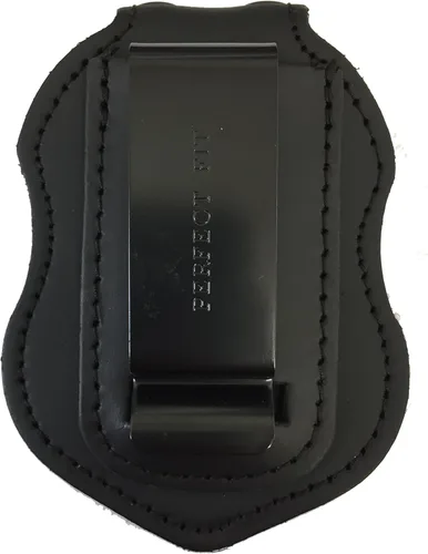 Vista 2 de US ICE - Soporte para insignia con clip para cinturón con bolsillo y cadena