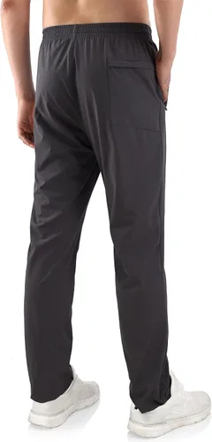 Vista 2 de HARBETH Pantalones deportivos de golf de moda para hombre con cintura elástica