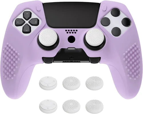 Vista 35 de PlayVital 3D Studded Edition Anti-Slip Silicone Cover Case for ps5 Edge Controller, Soft Rubber Protector Skin for ps5 Edge Wireless Controller with
