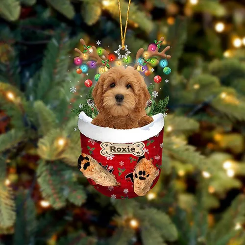 Vista 183 de LOVELYPOD Adorno Personalizado de Perro Affenpinscher, Adornos de Navidad Affenpinscher Regalo para Amante de Perros, Adorno de Navidad Colgante