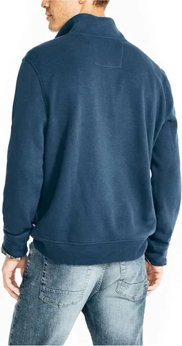 Vista 3 de Nautica Forro polar J-Class con cremallera de cuarto para hombre