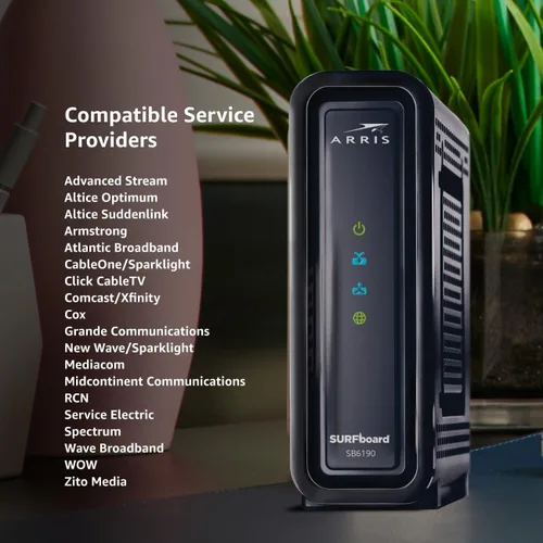 Vista 16 de ARRIS SURFboard DOCSIS 2, Negro
