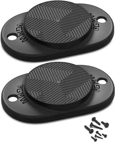 Vista 11 de GMW Gun Magnet [2-Pack] 30 lbs. Rating Magnetic Gun Mount HQ Rubber Coated Gun Magnet Buckler Series for Car, Truck, Desks, Safes, and Walls