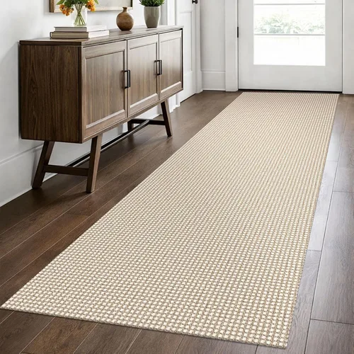 Vista 165 de EARTHALL Alfombra tejida de 2 x 3 pies, lavable para entrada, alfombra trenzada antideslizante, alfombra para puerta interior y exterior, alfombra