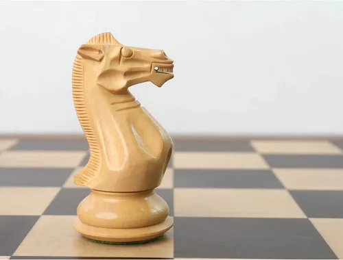 Vista 8 de RoyalChessMall - Juego de piezas de ajedrez de madera con peso Pro Staunton de 4.1 pulgadas, madera de ebonizado, 4 reinas