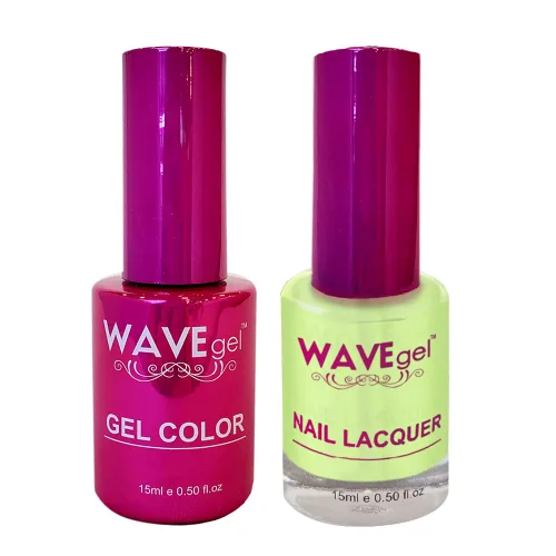 Vista 105 de WAVEGEL - Juego dúo de gel y esmalte de uñas a juego - Colección Princess - #001 Super Black I 0.5 onzas #001 Super Negro