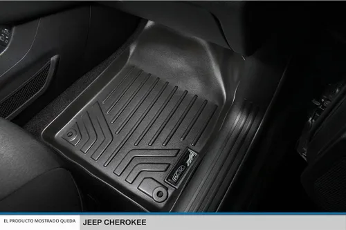 Vista 3 de SMARTLINER Juego de alfombrillas de piso y revestimiento de carga personalizadas para Jeep Cherokee 2014-2023