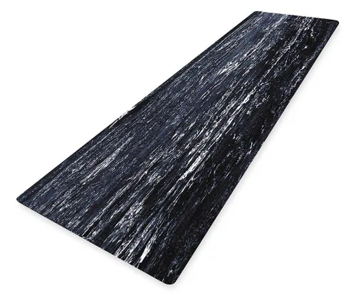 Vista 6 de NoTrax 970S0023BL 970-Marble Sof-Tyle Grande - Alfombrilla antifatiga negra de 2 x 3 pies con tope rojo