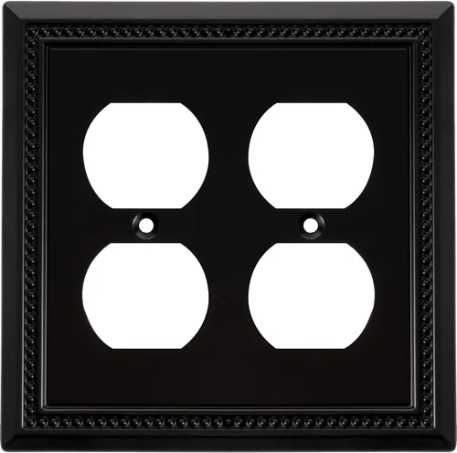 Vista 12 de Henne Bery Sunken Pearls - placa decorativa de pared, placa decorativa de pared, tapa de salida de la placa del interruptor, aleación de zinc sólida