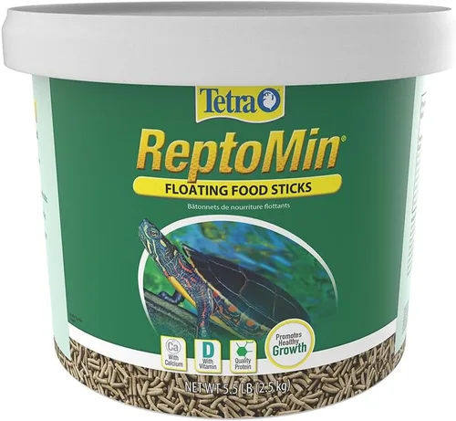 Vista 19 de Tetra ReptoMin Palitos de Comida Flotantes, Alimento para Tortugas Acuáticas, Tritones y Ranas, 1.94 oz