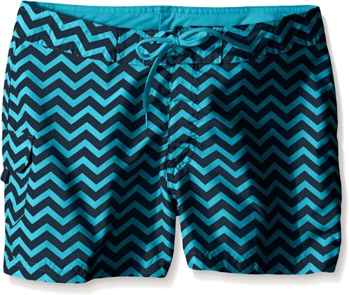 Vista 10 de Kanu Surf Sassy UPF 50+ - Pantalón corto de traje de baño de secado rápido para niña Alania Verde Floral