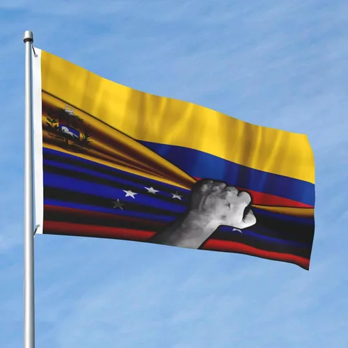 Vista 19 de Bandera de Costa Rica y República Dominicana de 2 x 3 pies, bandera para exteriores, bandera de doble cara, bandera de jardín, bandera de bienvenida