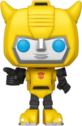 Vista 3 de Bumblebee Pop #23 Retro Toys Transformers - Figura de vinilo (con protector EcoTek para proteger la caja de exhibición)