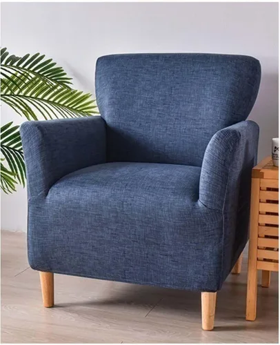 Vista 19 de Fundas elásticas para sillón de sala de estar, fundas protectoras para perros, mascotas y niños, diseño de jacquard con patrón de 1 asiento pequeño