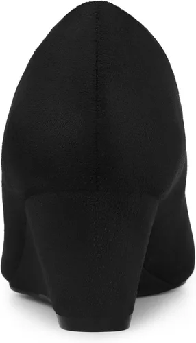 Vista 3 de Allegra K Zapatos de tacón puntiagudos para mujer