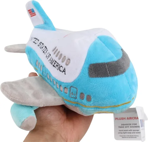 Vista 5 de Peluche Air Force One
