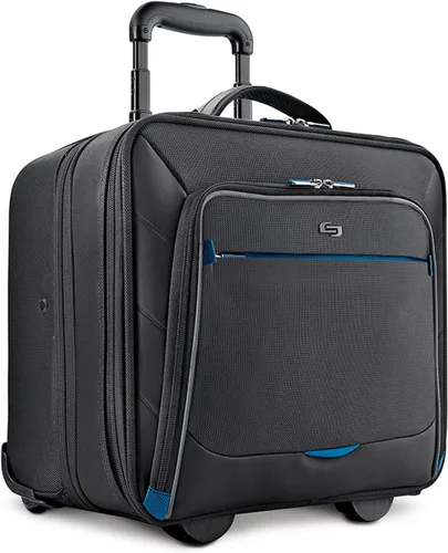 Vista 7 de Solo New York Bolsa para portátil con ruedas activas. Estuche con ruedas para viajes de negocios para mujeres y hombres. Se adapta a portátiles