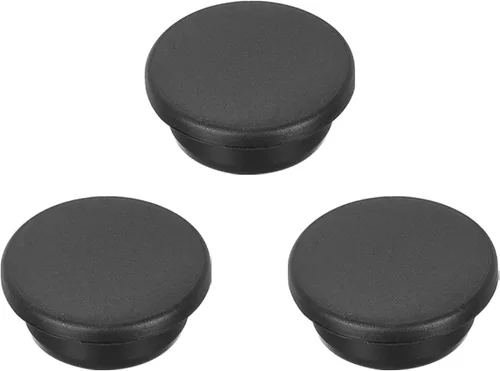 Vista 72 de MECCANIXITY - Tapones de silicona en forma de T (26mm, 1 pulgada de diámetro), color negro