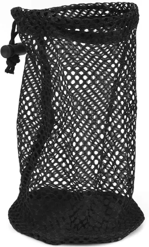 Vista 3 de Bolsa de almacenamiento de bolas, bolsa de pelota de golf de malla resistente al desgaste portátil duradera, para exteriores