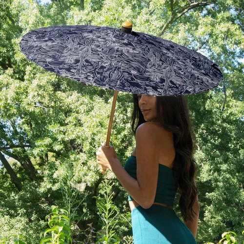 Vista 4 de Parasol Safari en la colección Lark con protección UV UPF 50+