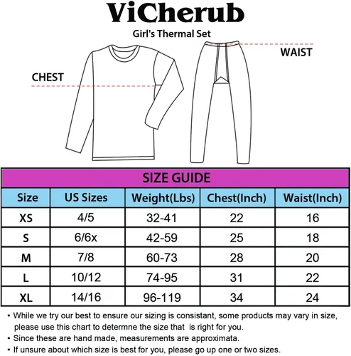 Vista 7 de Conjunto de ropa interior térmica para niñas con tejido polar térmico en parte superior e inferior