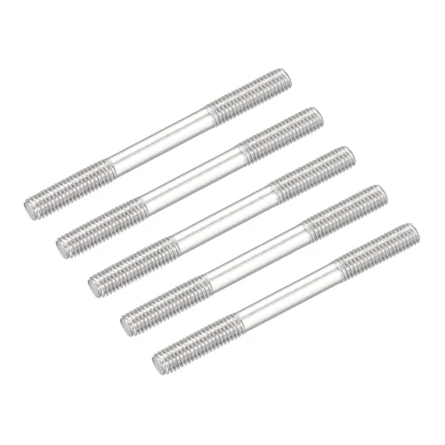 Vista 30 de METALLIXITY Pernos de doble extremo (rosca M4, longitud 20 mm) 5 piezas, pernos de varilla roscada de doble rosca de acero inoxidable 304