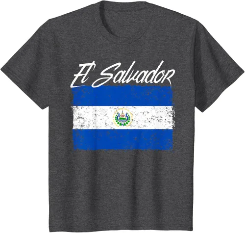 Vista 37 de Camiseta Salvadoreña Bandera El Salvador