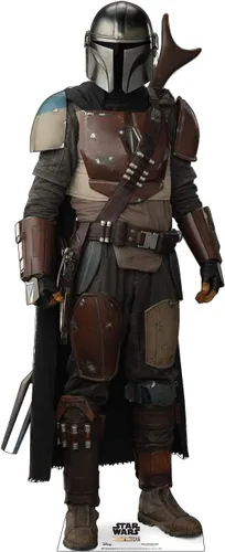 Vista 24 de Gráficos avanzados Star Wars: El mandalorian tamaño real cartón recorte Standups