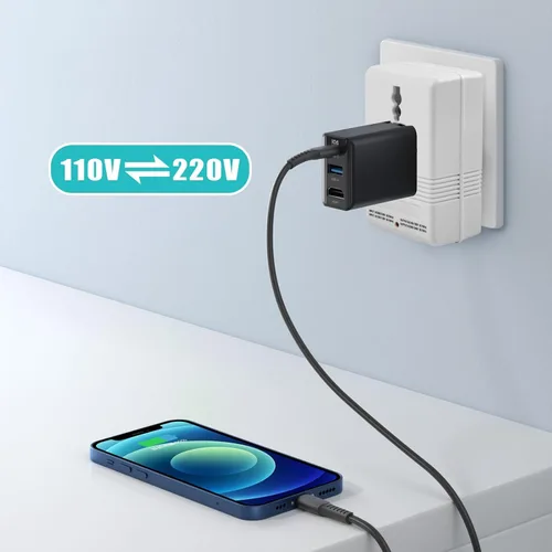 Vista 6 de Convertidor de voltaje de 110 V a 220 V elevador y reductor de potencia bidireccional convertidor de voltaje transformador para viajes, caravanas