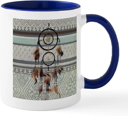 Vista 8 de CafePress Living The Dream Mugs Taza de café de cerámica de 11 oz (11.0 fl oz)