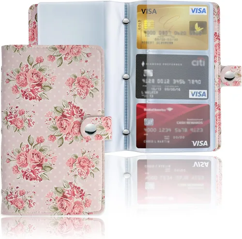Vista 11 de lizimandu Libro Tarjetero para Tarjetas de Visita, Estuche Libro de Tarjetas de Visita de Cuero PU, Carpeta Organizadora para Tarjetas