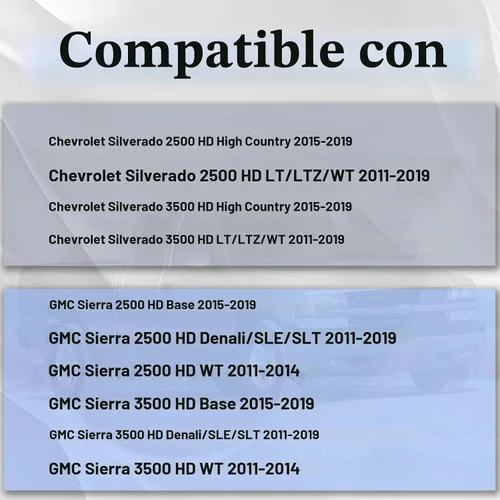 Vista 7 de CarPartsDepot Protector de salpicaduras del motor delantero y cubierta inferior para 2011-2019 Chevy Silverado GMC Sierra 2500 3500 2011-2019