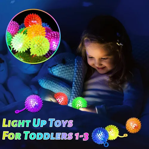 Vista 3 de 120 bolas de luz, bolas inflables para niños, recuerdos de fiesta 120Multi