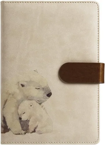 Vista 8 de ToiM Carpeta simple A6 para diario, cuaderno de cuero sintético, cuaderno de escritura, cuaderno suelto, cuaderno manual, bloc de notas, libros