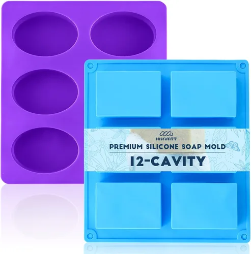 Vista 25 de HKNMTT Moldes de silicona para chocolate de Navidad, 2 piezas de moldes para hornear caramelos, molde en forma de árbol de Navidad 3D, bastón