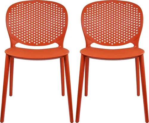 Vista 35 de 2xhome Juego de 2 sillas de comedor para patio Silla auxiliar moderna apilable para piscina al aire libre Plástico resistente a la intemperie