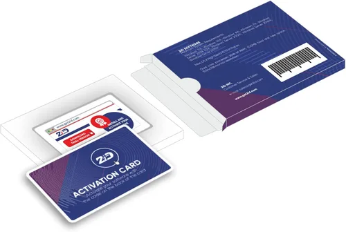 Vista 3 de 2ID Card Software Edición para principiantes Programa de software de identificación para PC y MAC Diseño e impresión de tarjetas