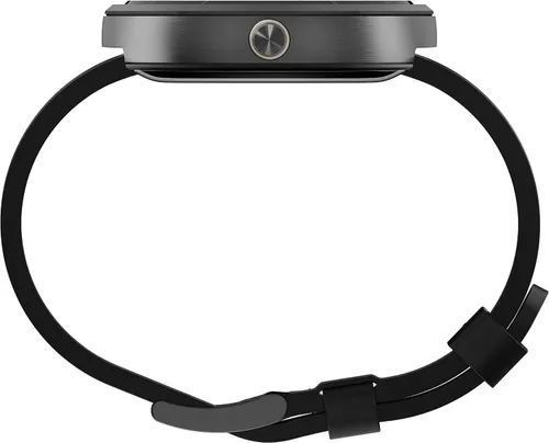 Vista 5 de Reloj inteligente moderno Motorola Moto 360, cuero negro 00418NARTL