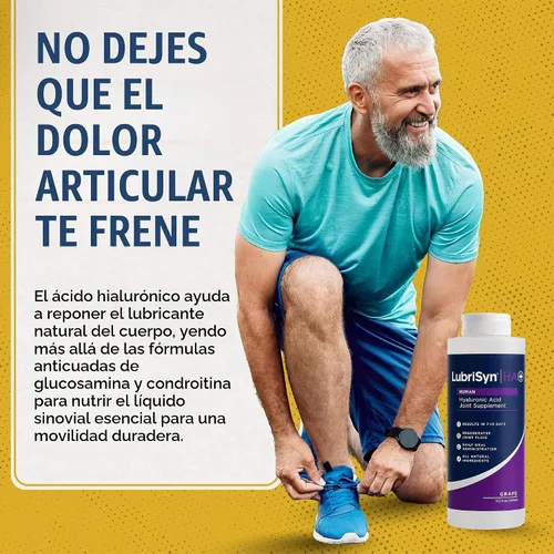 Vista 5 de LubriSyn HA Suplemento líquido humano para articulaciones de ácido