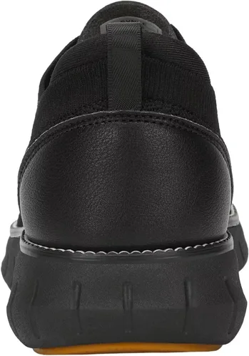 Vista 4 de SVNKE Zapatos de vestir de malla para hombre, zapatos casuales de negocios, con cordones, zapatos Oxford ligeros, transpirables, cómodos, suela