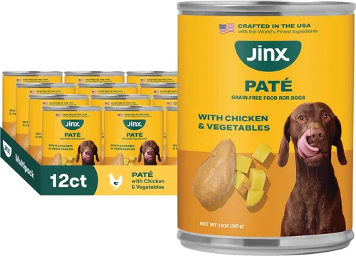 Vista 12 de Jinx Premium Comida Húmeda para Perros en Lata - Paté de Carne - Comida enlatada para perros sin granos con ingredientes reales y sin rellenos