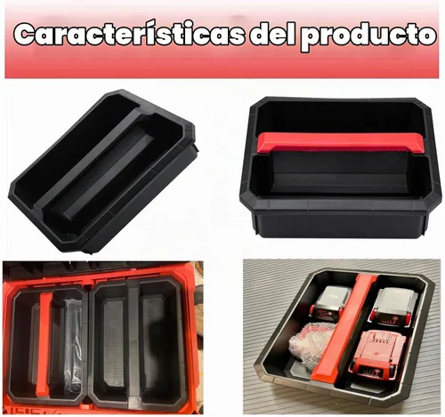Vista 4 de 31-01-8400 Bandeja de almacenamiento para caja de herramientas grande Milwau-kee