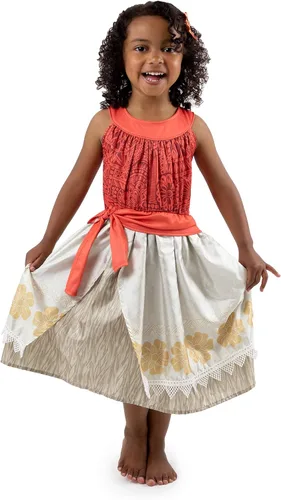 Vista 5 de Little Adventures Disfraz de princesa tradicional de la isla para niñas